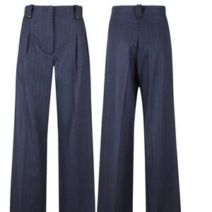 TELA Olmo trousers in Navy pinstripe size 40 (xs) NWT Beautiful